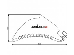 Baler Knife for Claas Rollant, Quadrant and Variant 2
