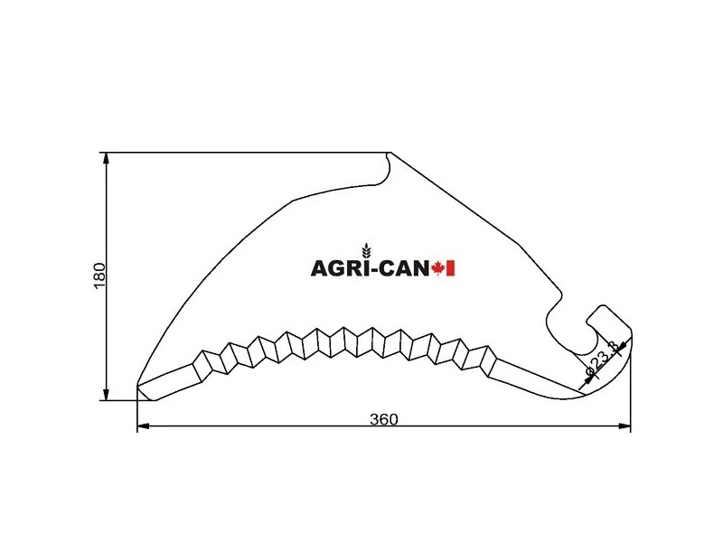 Baler Knife for Claas Rollant, Quadrant and...