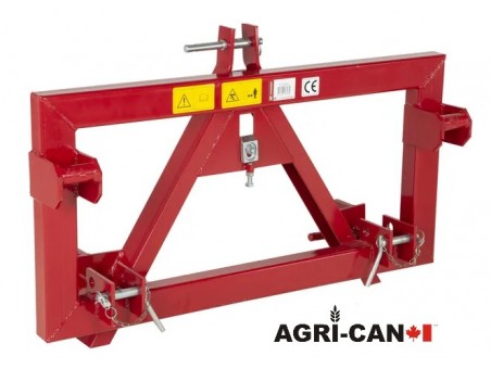 Adapter 3-point hitch to ALO