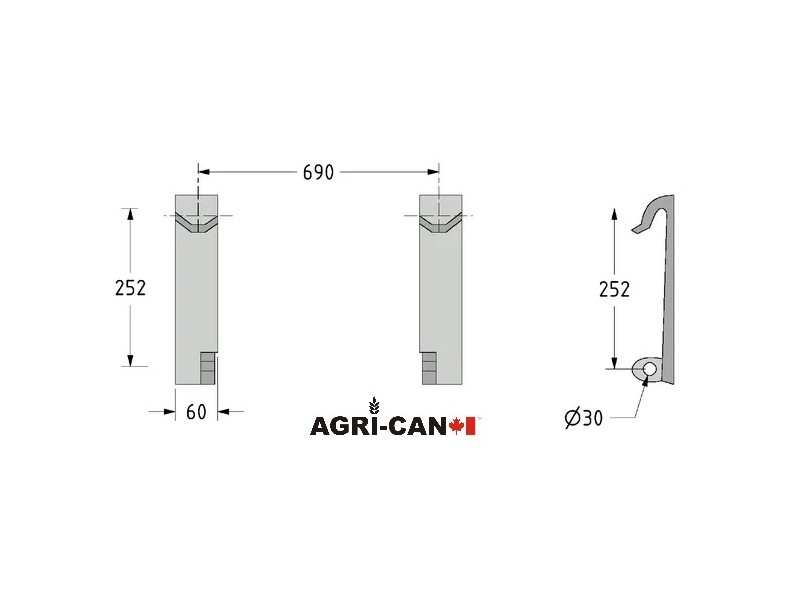 Attaches rapides Alö Quicke No.3