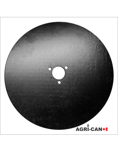 18'' Fiskars coulter disc (3 holes)