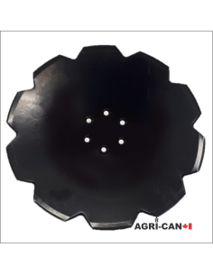 22'' Kuhn coulter disc (6 holes)