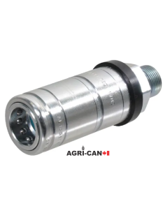 Coupleur hydraulique 1/2" pour tracteur - M22X1.50 2