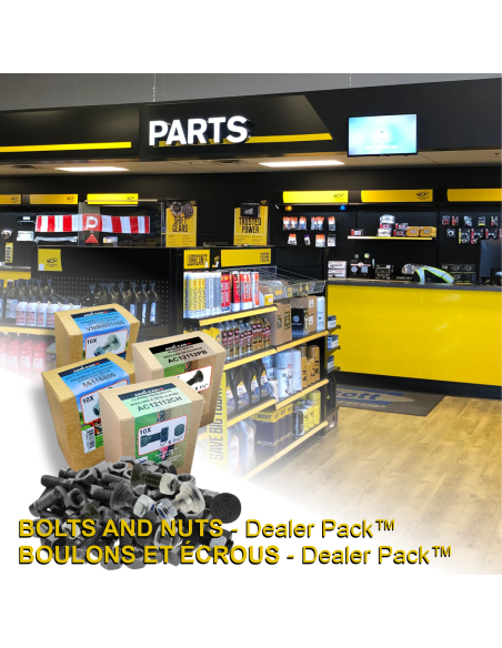 3/8" x 1-1/2" square head Plow Bolts (10 pack)