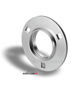 PF202 - Pressed Steel 3-Bolt Flangette