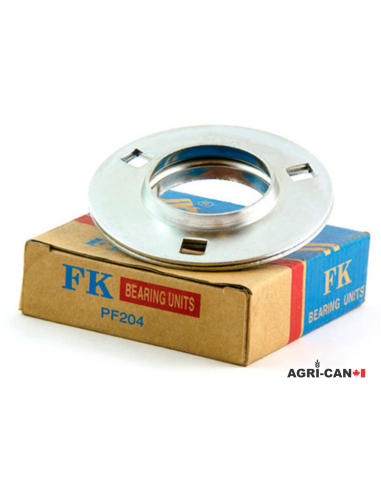 PF207 - Pressed Steel 3-Bolt Flangette