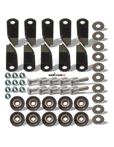 Complete LH Straw Chopper Knife and Hardware...