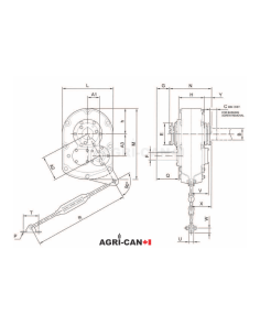 SMR Shaft Mount Gear Speed Reducer 25:1 - Size 5 2