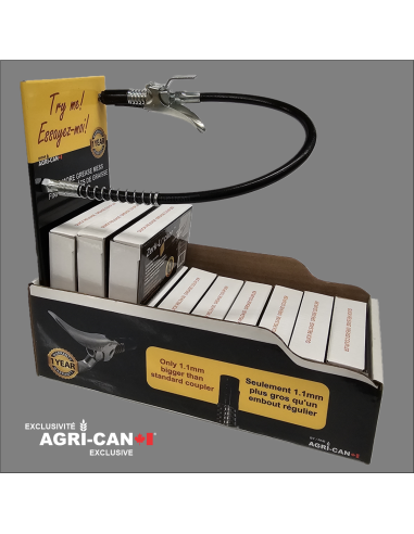 12 embouts graisseurs Zerk-Locker® et...