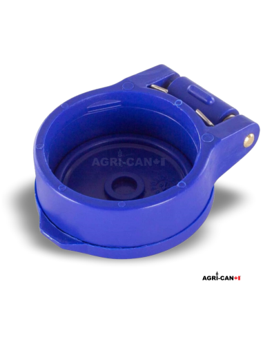 Couvercle antipoussière automatique - Bleu