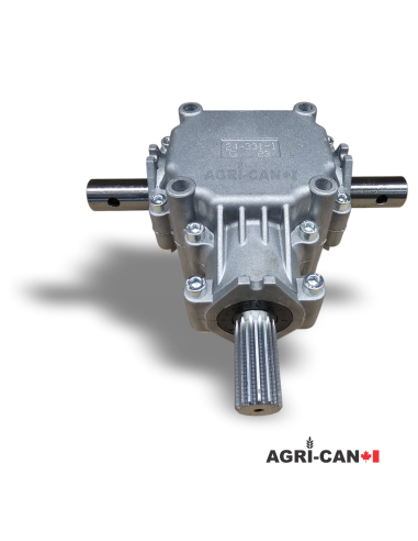 Snowblower Aluminum Gearbox - Ratio 1.5:1