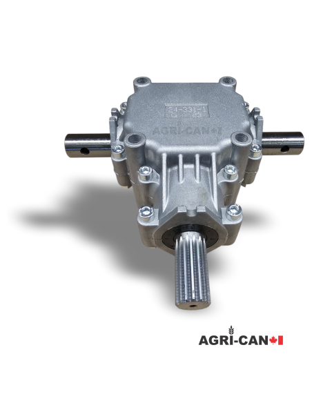 Snowblower Aluminum Gearbox - Ratio 1.5:1