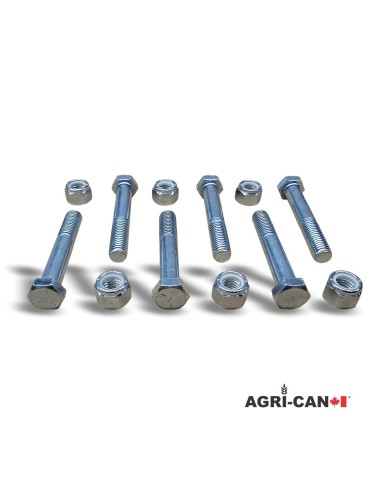 Boulons pour tige à foin John Deere Frontier -...
