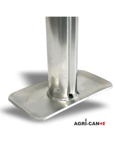 10" Swivel Jack Sidewind Handle - 2000 Lbs