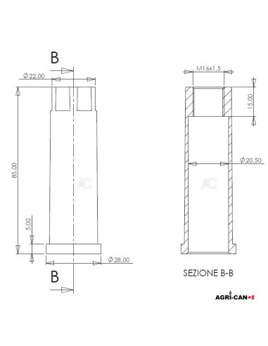 Kit de montage pour câble sur valve – BLB...