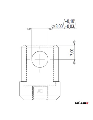 Chape pour câble sur valve – Stoll / Walvoil /...