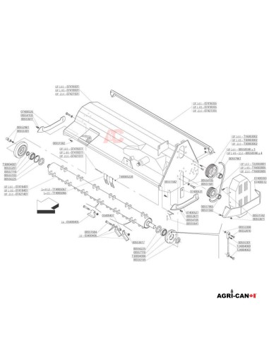 Flail Blade for Maschio and Gaspardo –...