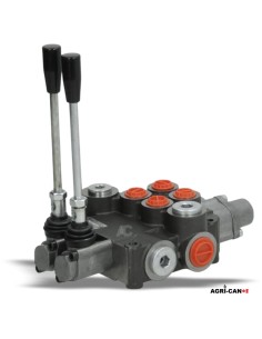 Valve hydraulique monobloc à 2 sections – 80 L/min – SD11 2