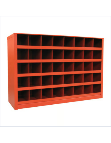 Rangement en acier - 40 casiers