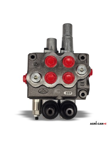 Valve hydraulique OEM Walvoil à 2 sections avec...