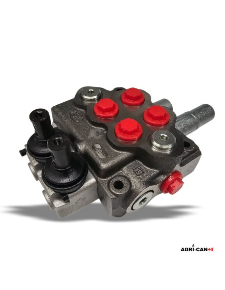 Valve hydraulique OEM Walvoil à 2 sections avec position flottante – 45 L/min – SD52003