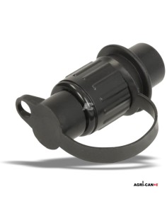3-Pin Male Plug DIN 9680 – 12/24V 2