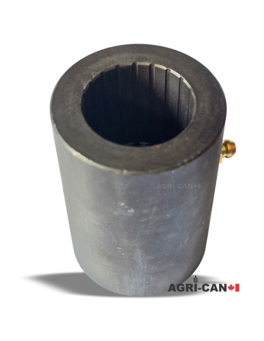 Coupleur de manchon - 19 splines X Rond 1-1/4"